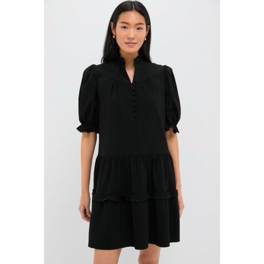 Tuckernuck Pomander Place Black Selena Mini Dress new w tags